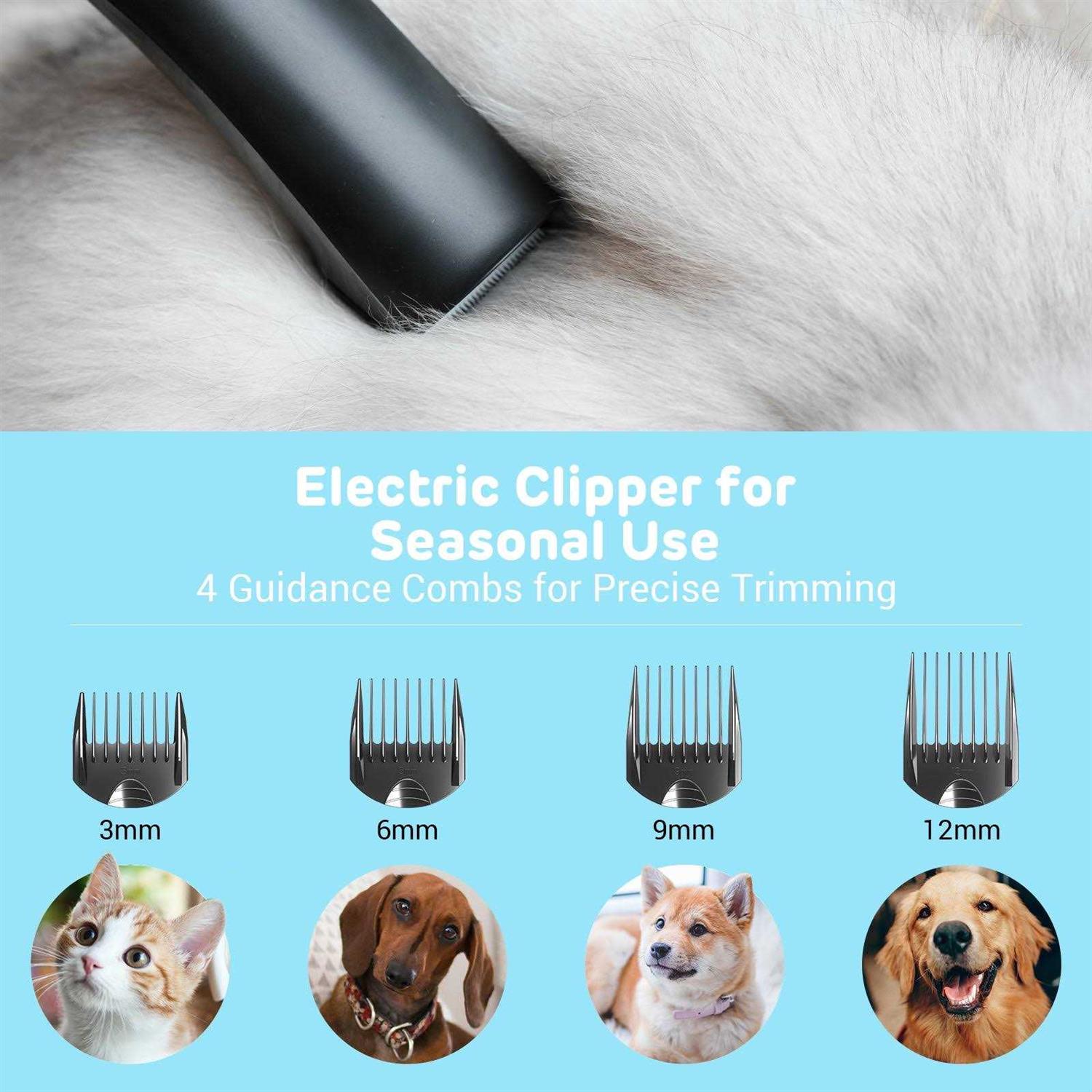 iPettie Pet Grooming vacuum with 6-in 1 Grooming Kit - Image 4