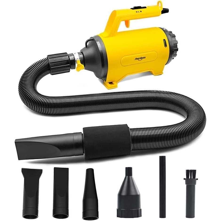 shernbao Dog Dryer High Velocity Professional Dog/Pet Grooming Force Hair Dryer/Blower - Image 5