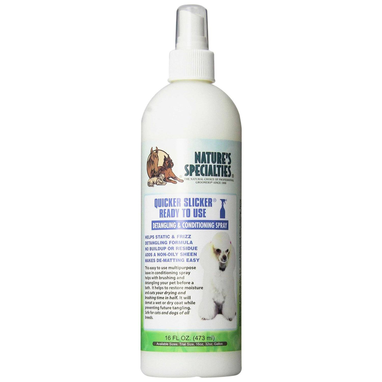 Nature's Specialties Quicker Slicker Ready to Use Pet Conditioner - Image 4