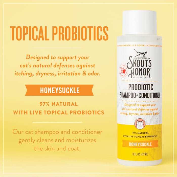 Skout's Honor Probiotic Cat Shampoo Conditioner - Image 3