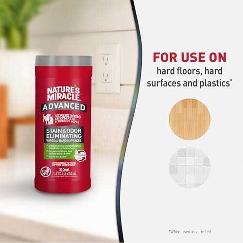 Pioneer Pet Nature's Miracle Advanced Stain and Odor Eliminating Wipes for Hard Surfaces - Image 4