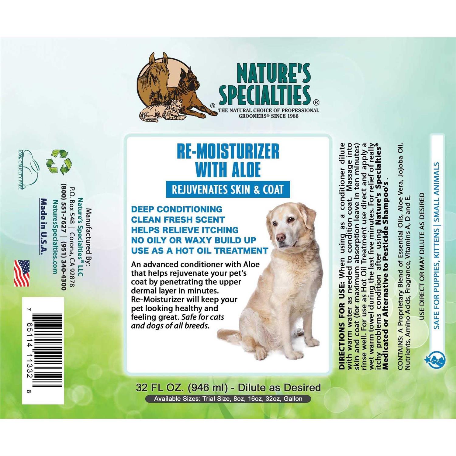 Nature's Specialties Aloe Re-Moisturizer Conditioner - Image 5