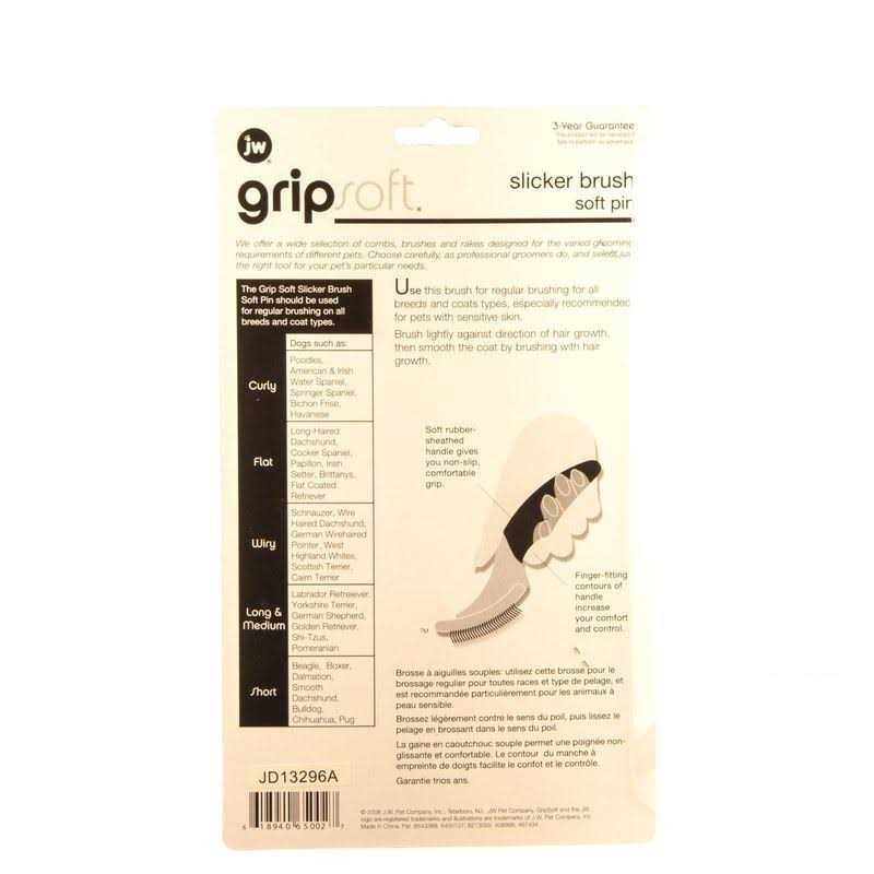 JW Gripsoft Slicker Brush - Image 3