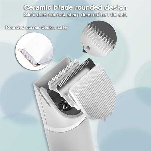 FERRISA Dog Clippers for Grooming Small Dog Clipper Dog Grooming Kit with 4 Blade Heads - Image 4