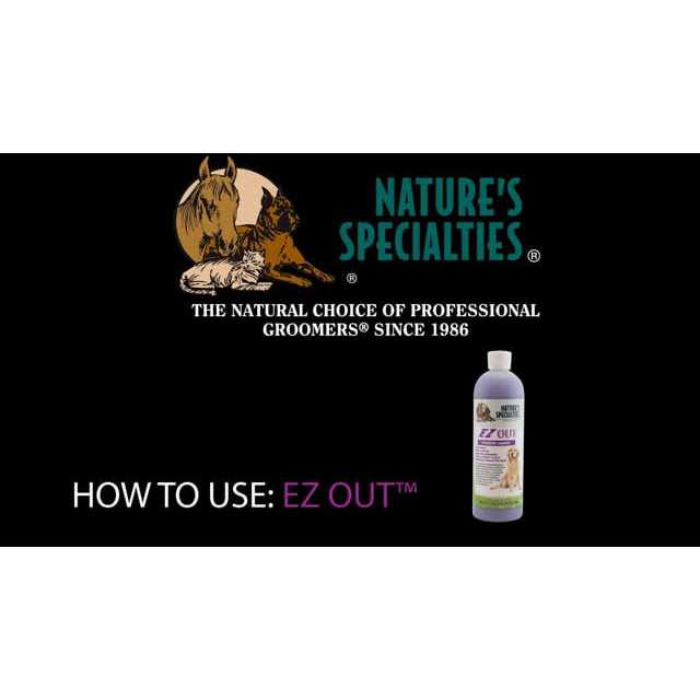 Nature's Specialties EZ Out Deshedding Shampoo for Dogs Cats - Image 4
