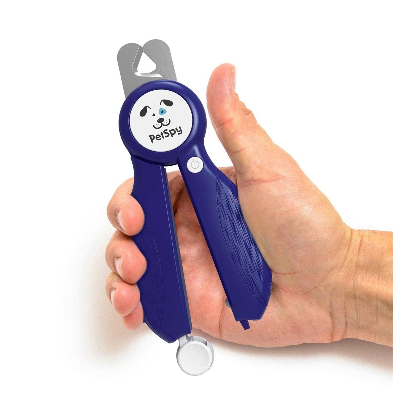 PetSpy Newest Dog Nail Clippers with LED Guide Light Professional Claw Care Pet Nail Clipper & Trimmer with Nail File - Image 3