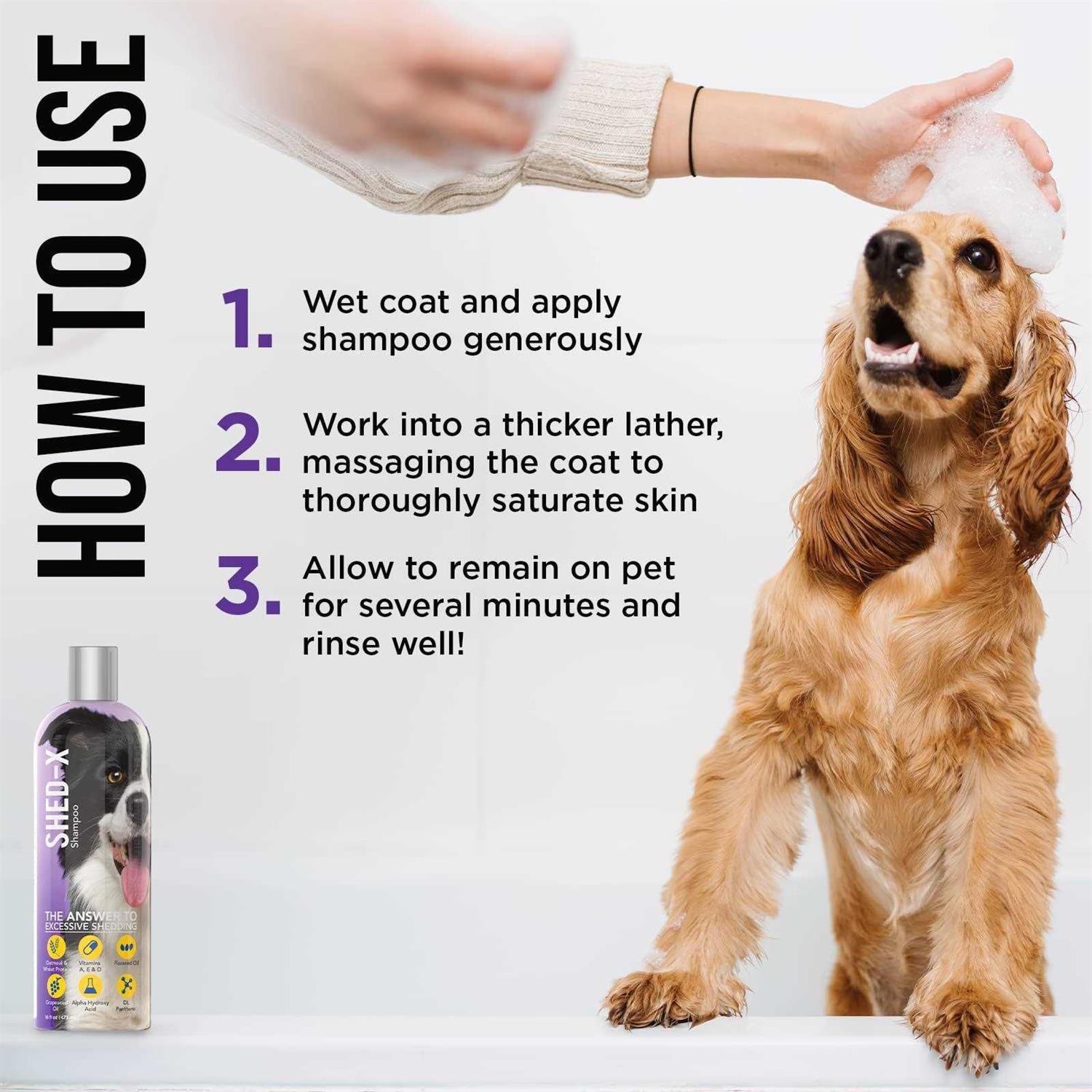 Shed-X Shed Control Shampoo for Dogs - Image 3