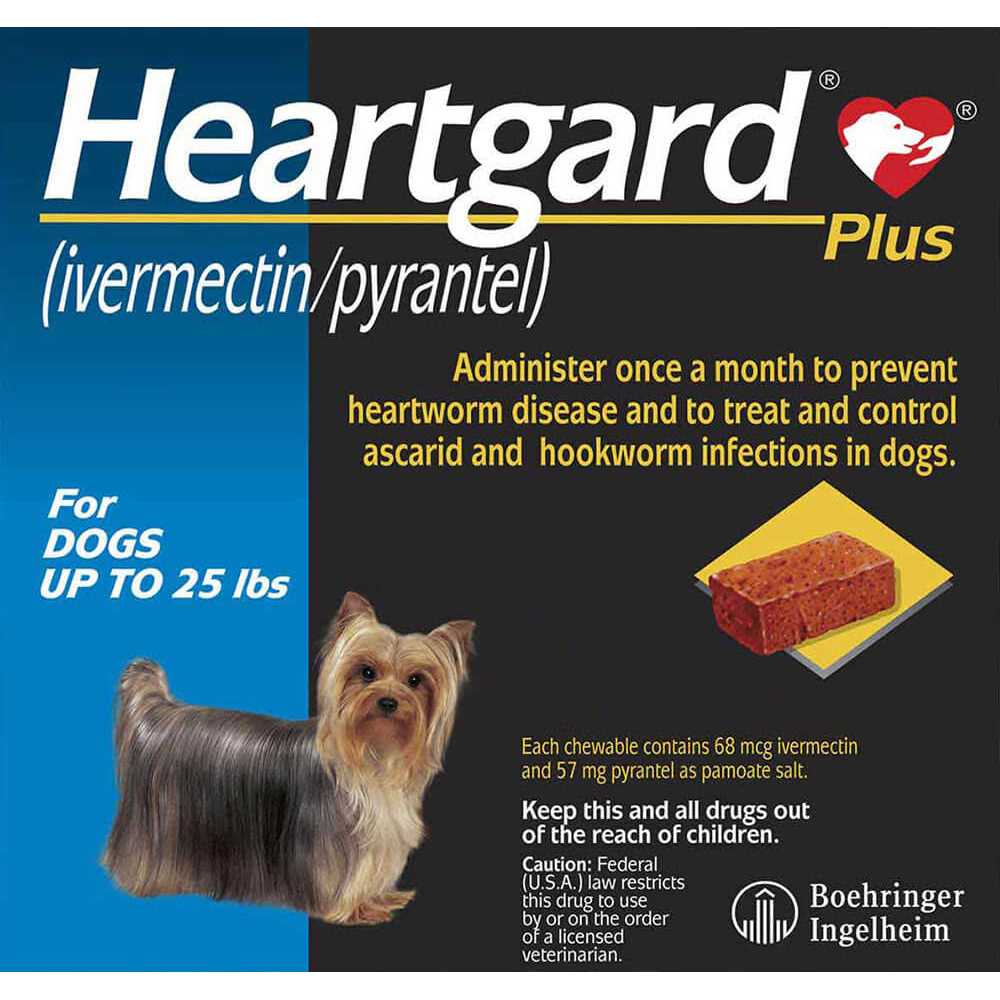 Heartgard Plus Chewables for Dogs 1-25 lbs - Image 4