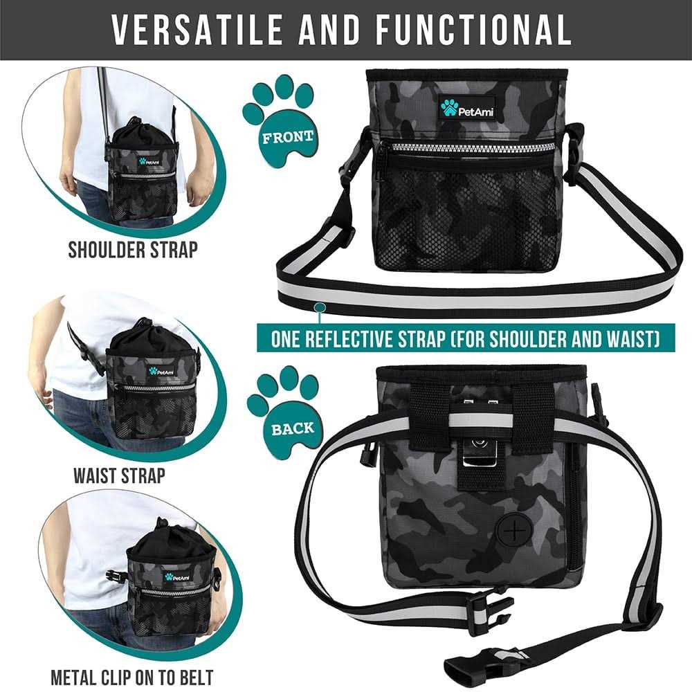 PetAmi Dog Treat Pouch Dog Training Pouch Bag - Image 5