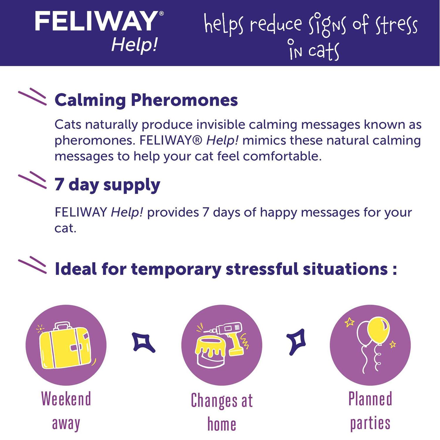 FELIWAY Help! cat calming Pheromone Diffuser - Image 3