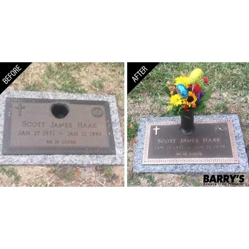 Barry's Restore It All Products Cemetery Marker Care System - Image 3