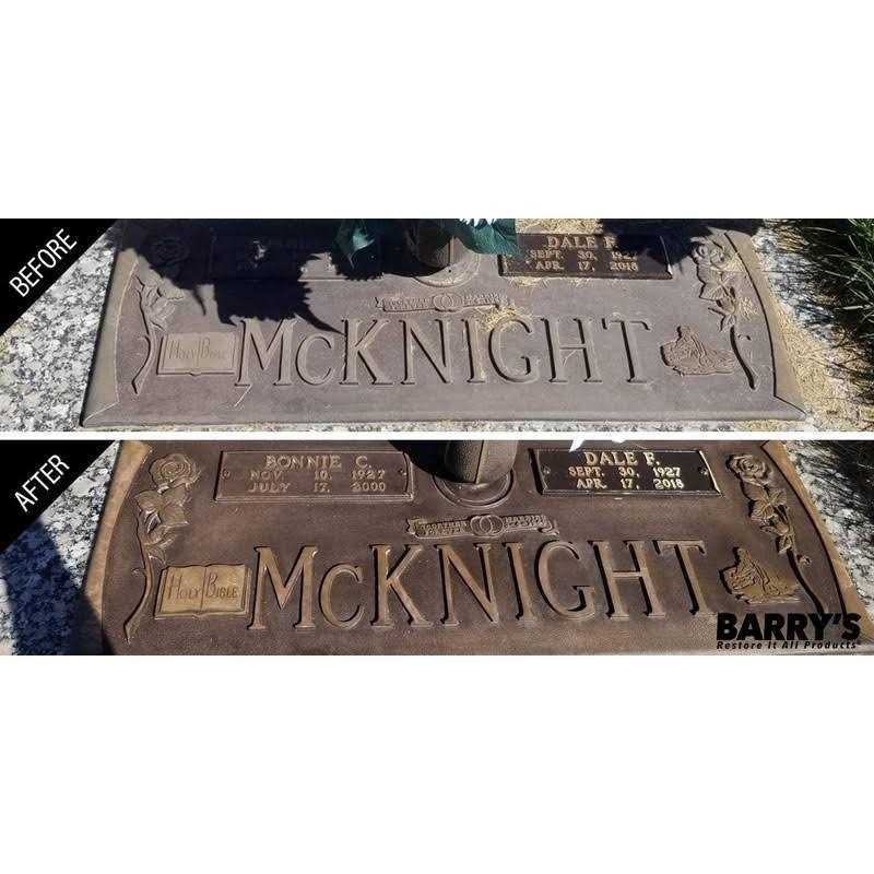 Barry's Restore It All Products Cemetery Marker Care System - Image 4