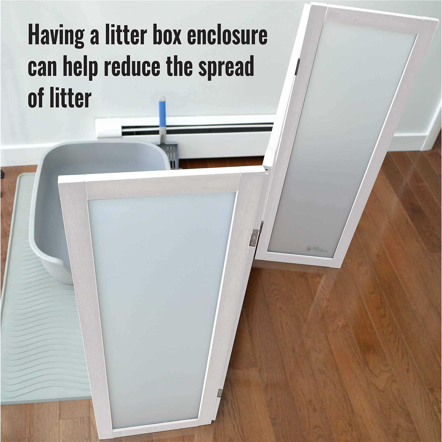PetFusion Modest Cat Litter Box Privacy Screen - Image 4