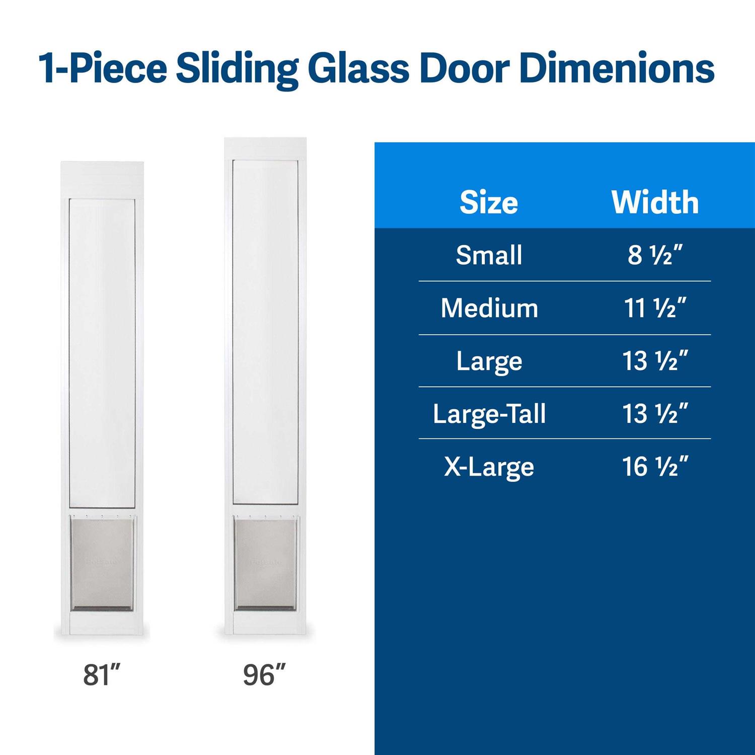PetSafe Freedom Patio Panel Pet Door - Image 5