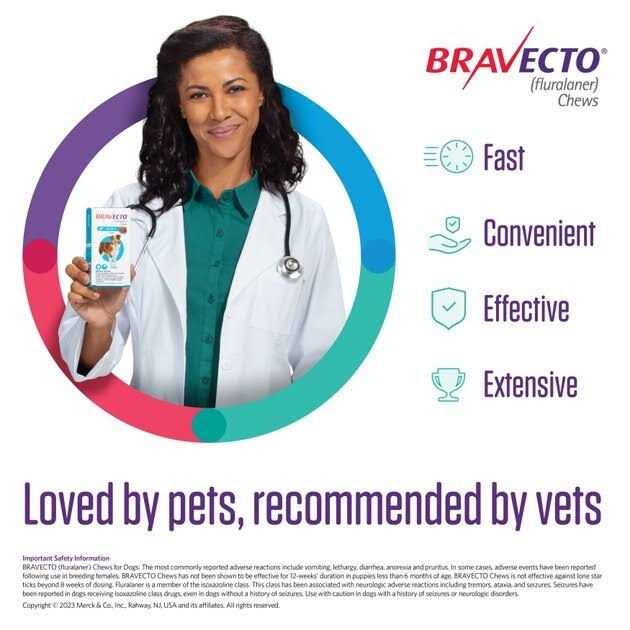 9.9-22 lbs Bravecto Chews for Dogs - Image 5