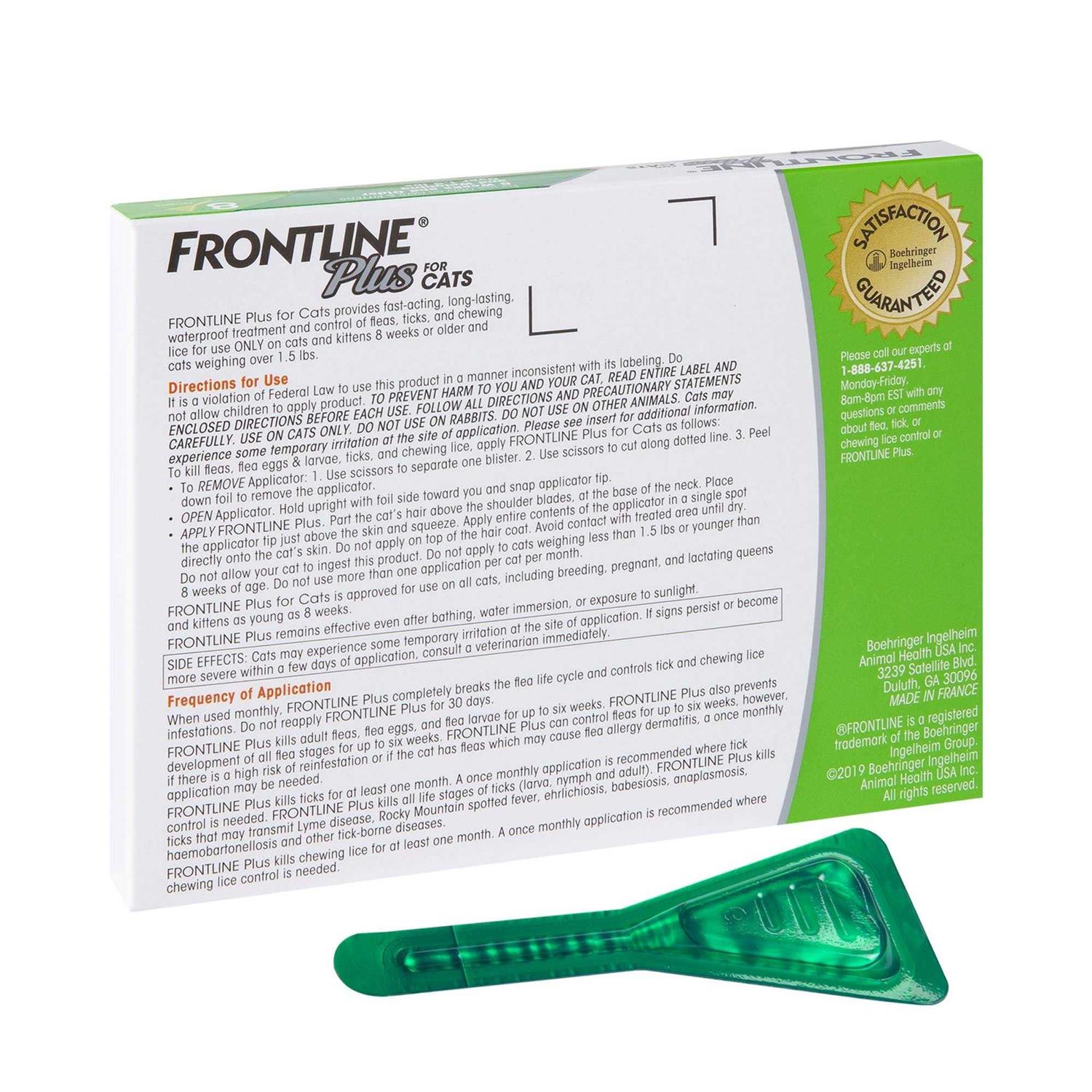 Frontline Plus Flea & Tick for Cats - Image 5