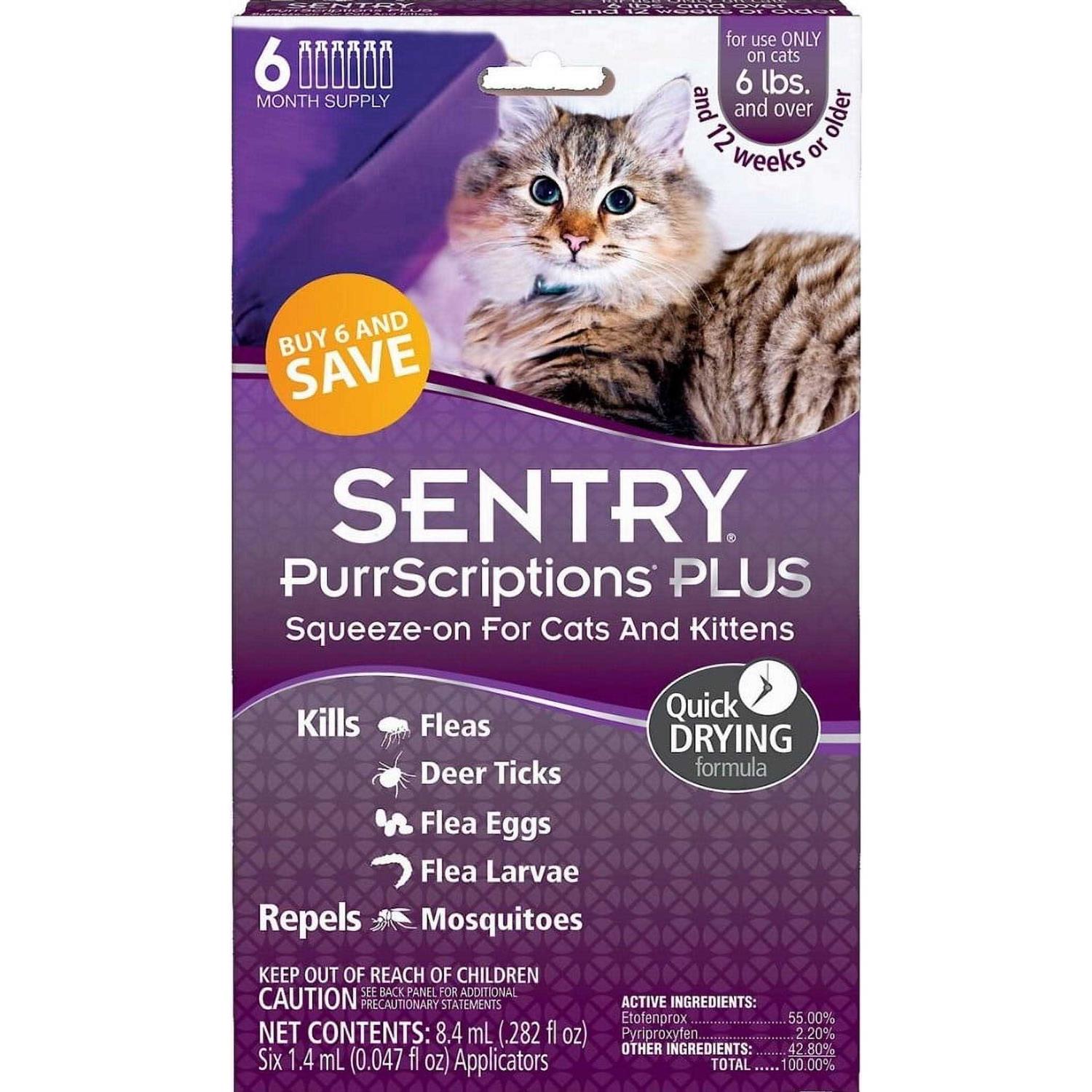 Sentry PurrScriptions Plus Flea & Tick Control for Cats & Kittens - Image 5