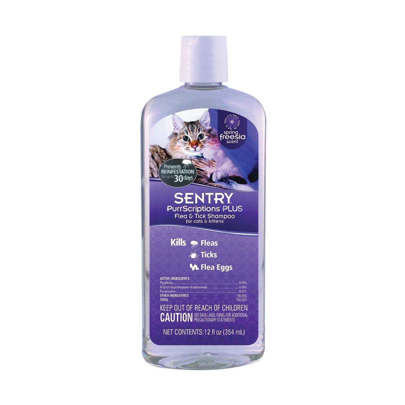 Sentry PurrScriptions Plus Flea & Tick Shampoo for Cats - Image 5