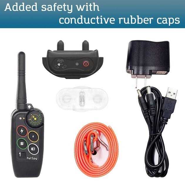 PetSpy Premium Dog Training Shock Collar for Dogs with Vibration Shock and Beep - Image 3