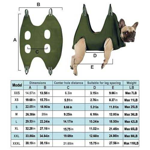 Kkiimatt 10 in 1 Pet Grooming Hammock Harness with Nail Clippers/Trimmer - Image 3