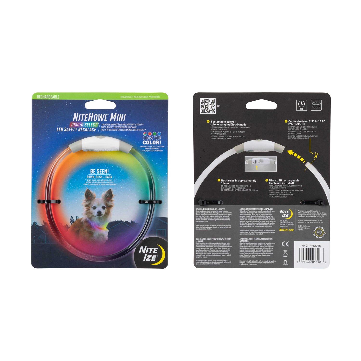 Nite Ize NiteHowl LED Mini Rechargeable Safety Necklace - Image 5