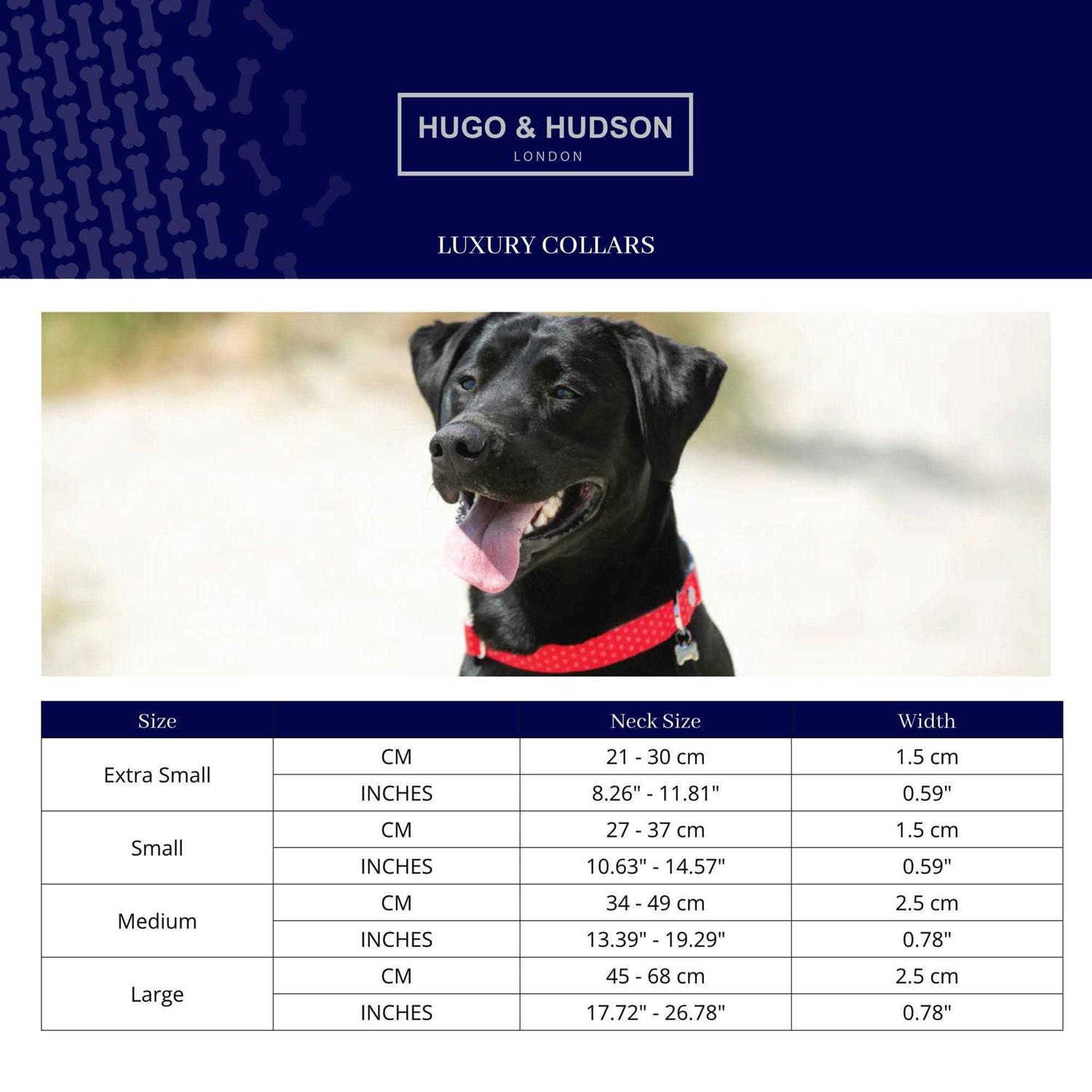 HUGO & HUDSON Fabric Nylon Dog Collar - Image 3