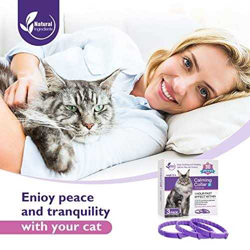 Tcllka 3 Pack Calming Collar Efficient Relieve Reduce Anxiety Stress Pheromones Calm Relaxing Comfortable Breakaway - Image 4