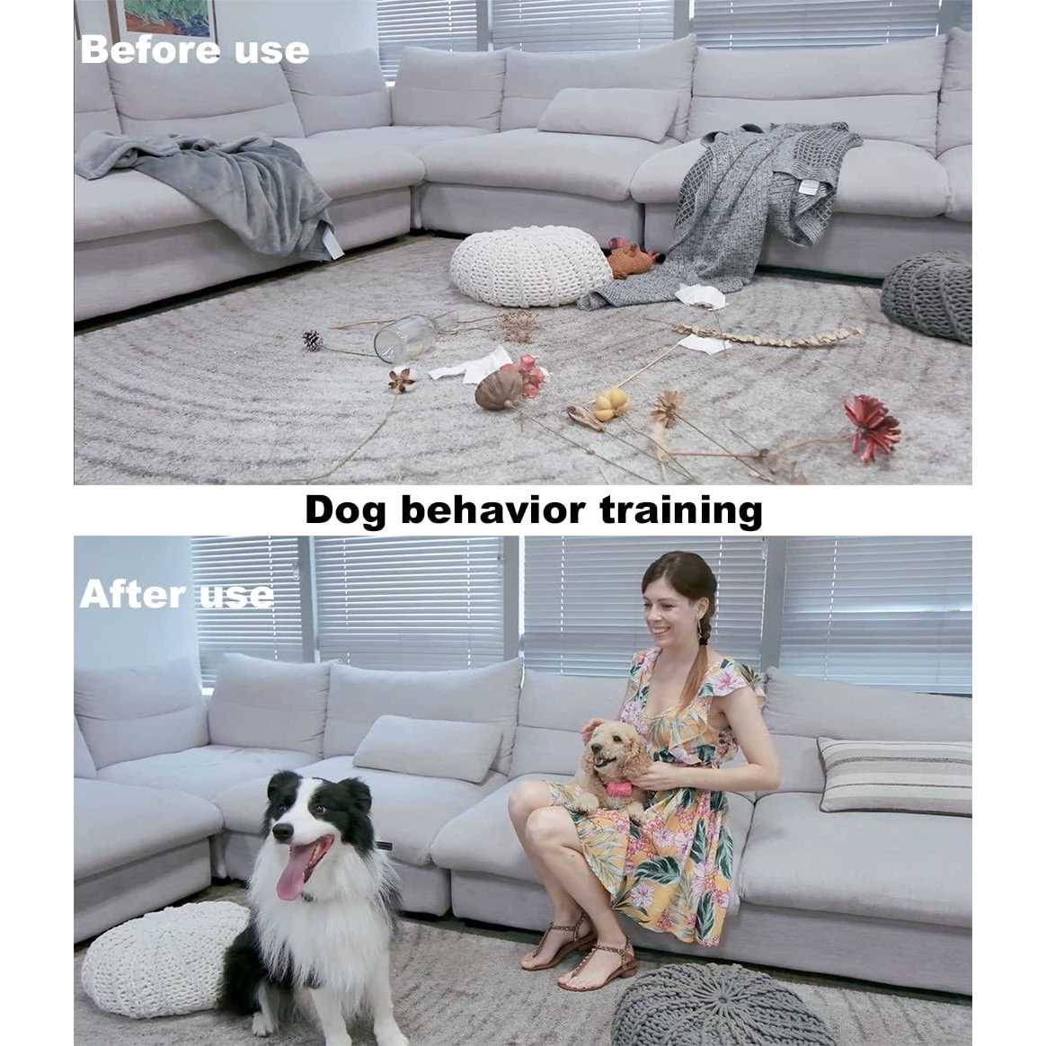 Shock collar for 2 Dogs, Rechargeable Electric Dog Training collar, 3000Ft Remote Range Dog Training collar with Beep Vibration and Shock - Image 5