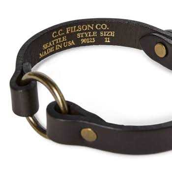 Filson Leather Dog Collar - Image 3
