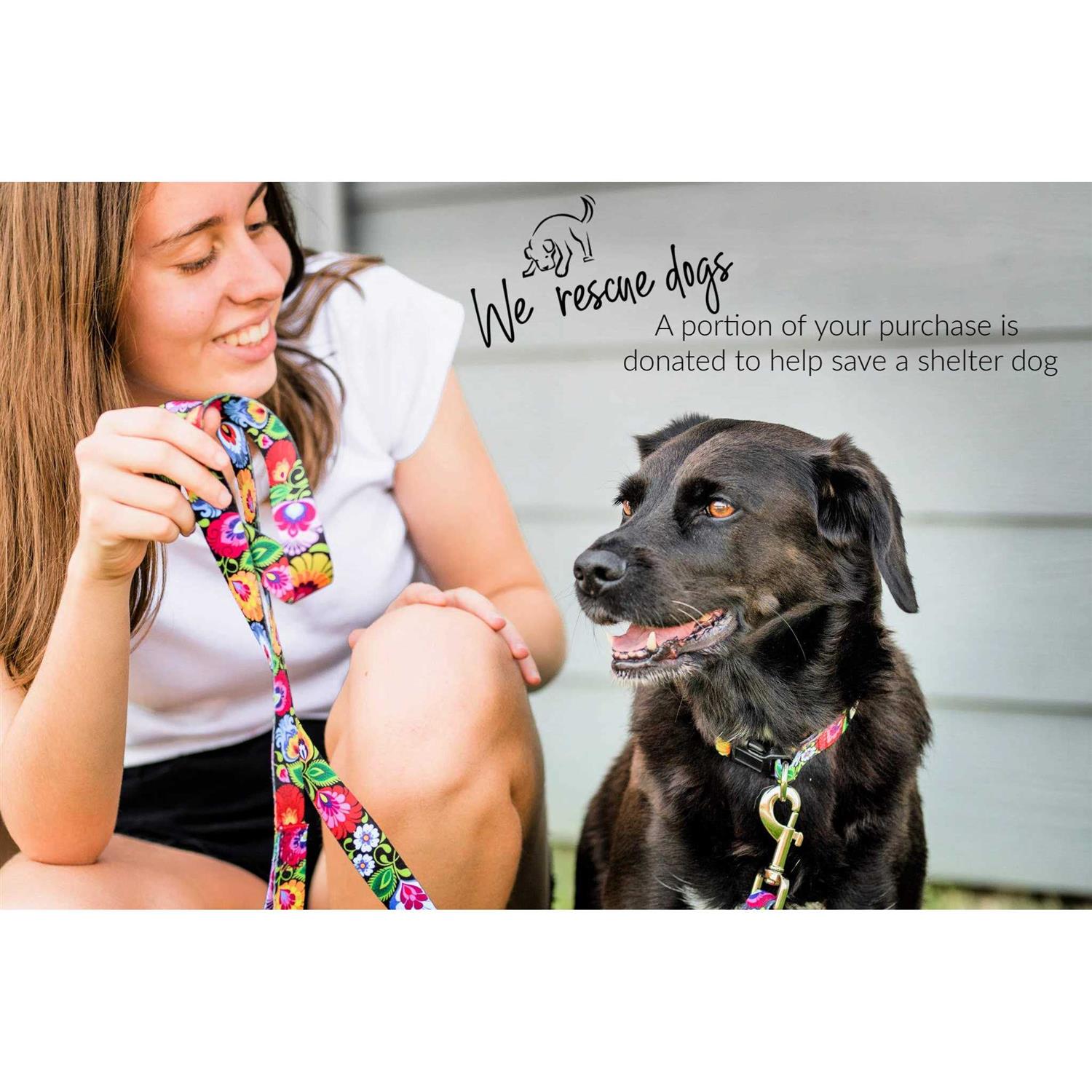 Lucky Love Dog Martingale Collar Premium No Slip Collar Great for Whippets, Greyhounds, and More - Image 3