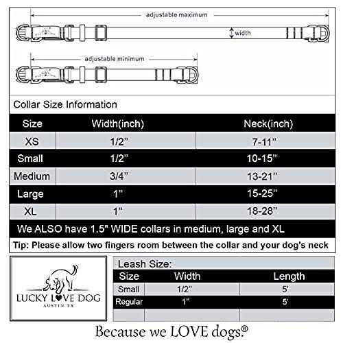 Lucky Love Dog Martingale Collar Premium No Slip Collar Great for Whippets, Greyhounds, and More - Image 5
