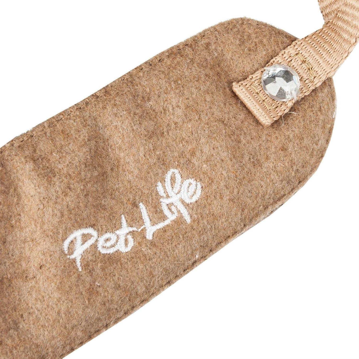 Pet Life Luxe Furracious 2 In 1 Adjustable Dog Harness Leash with Removable Fur Collar - Image 3