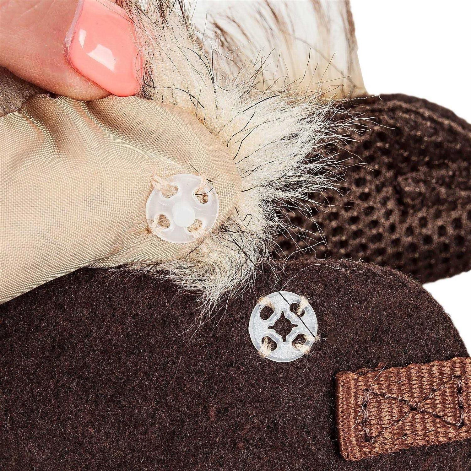 Pet Life Luxe Furracious 2 In 1 Adjustable Dog Harness Leash with Removable Fur Collar - Image 4