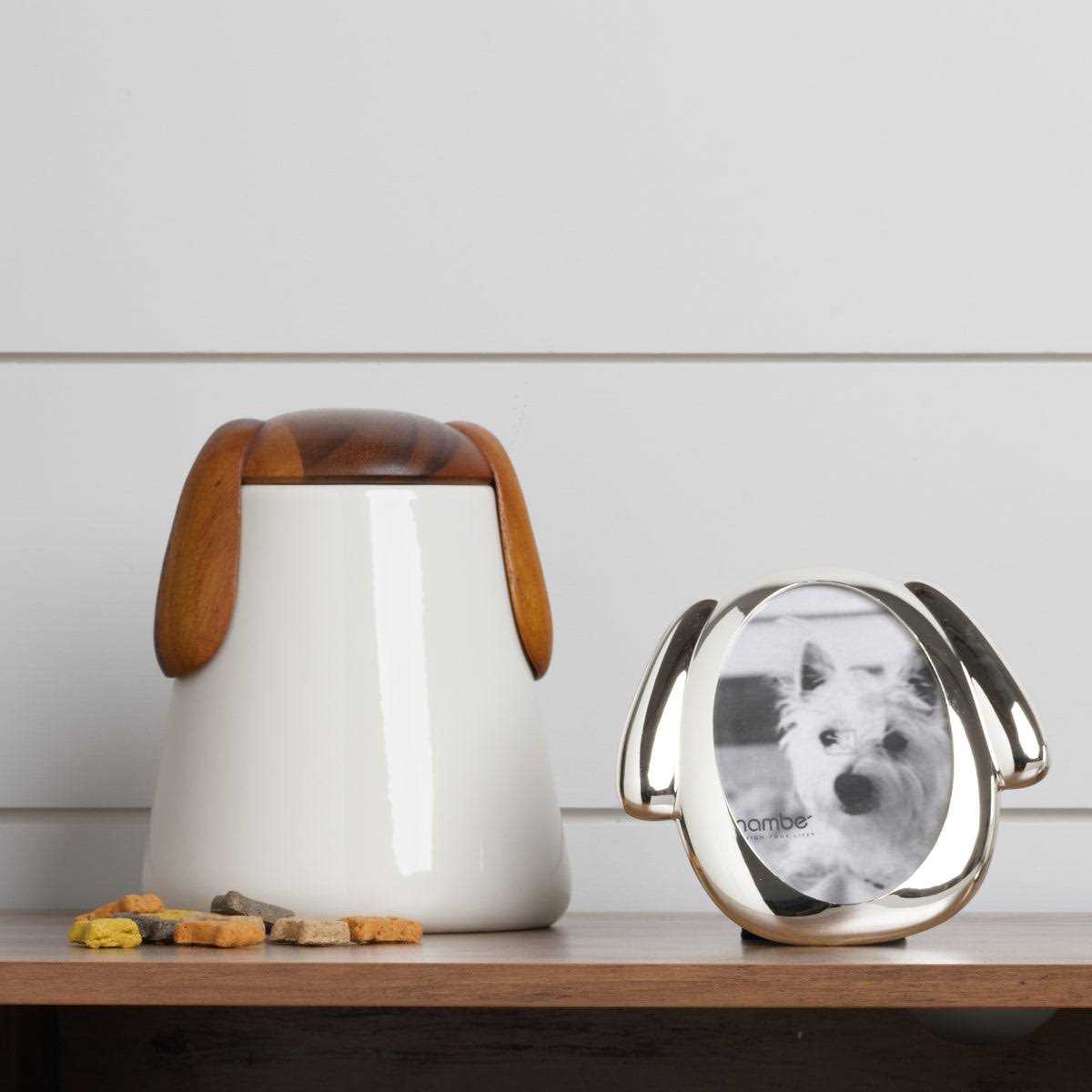 Nambe Dog Treat Jar - Image 5