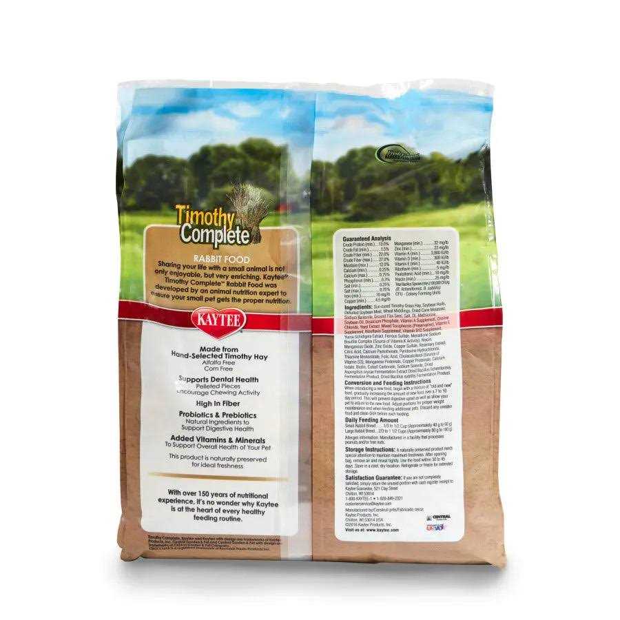 Kaytee Timothy Complete Rabbit Food - Image 3