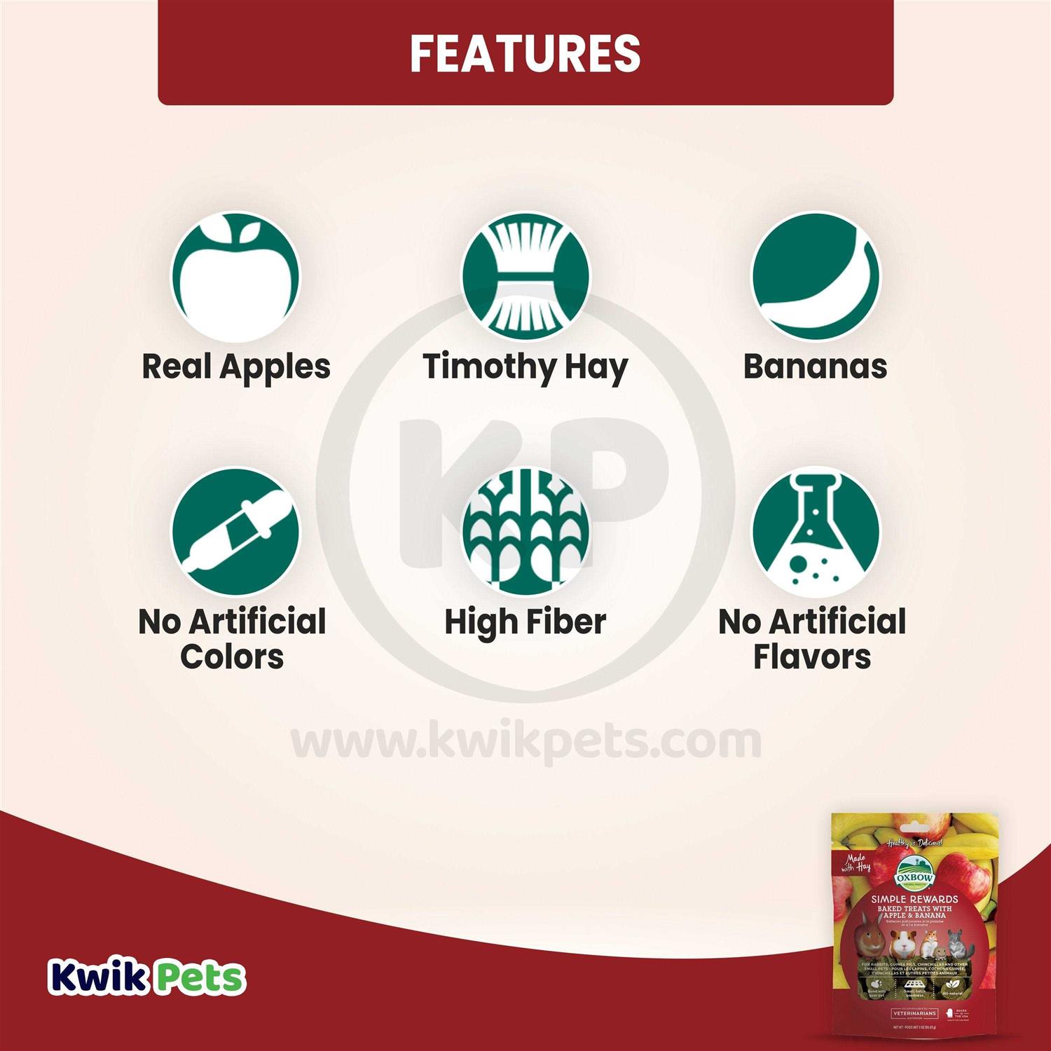 Oxbow Simple Rewards Baked Treats - Image 3