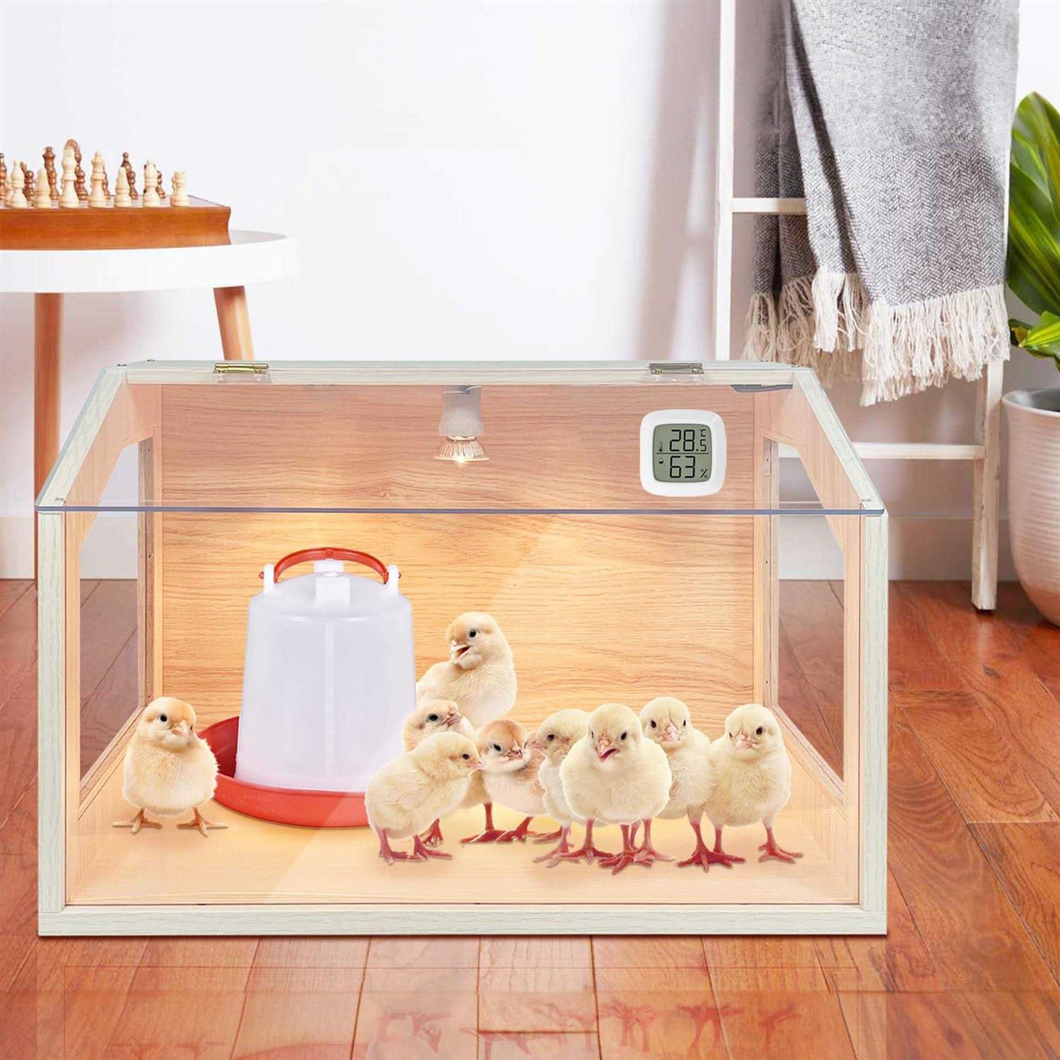 KoreTech Intelligent Brooder Box with Built-in Heating Lamps Chick Brooder Box for Small Animals - Image 5