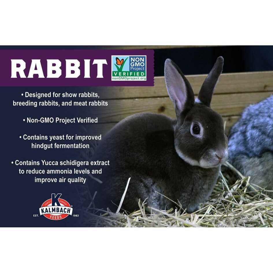 Kalmbach Feeds Non-GMO 16% Rabbit Complete - Image 5