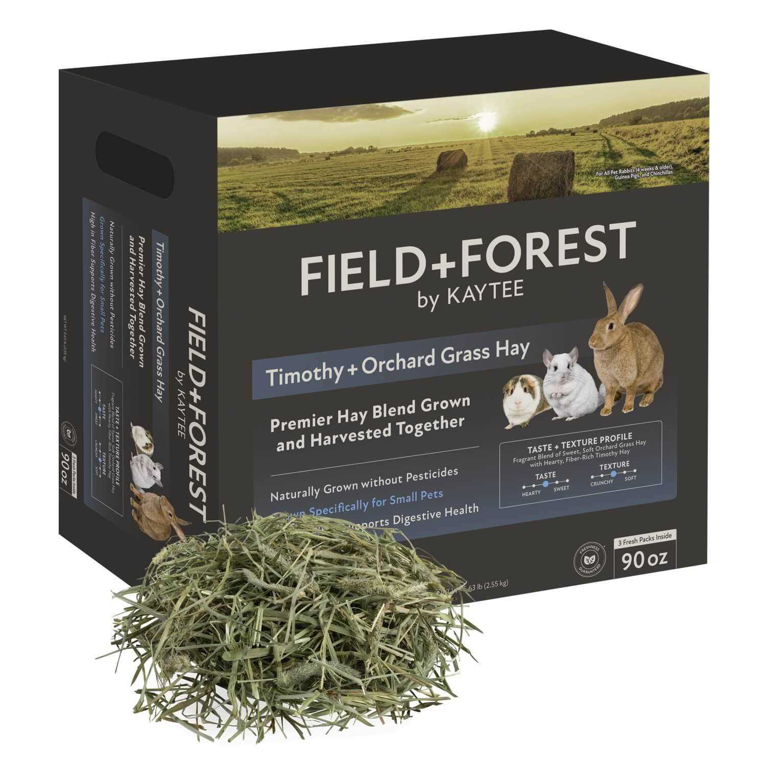 Kaytee Field and Forest Timothy and Orchard Grass Hay Blend - Image 3