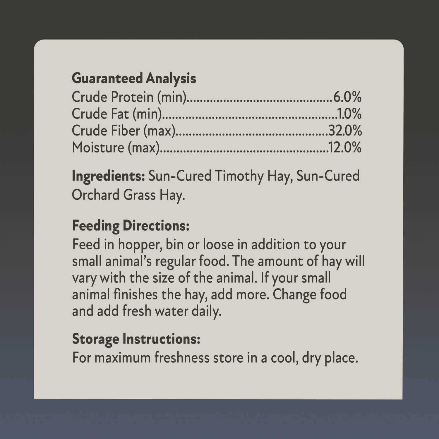 Kaytee Field and Forest Timothy and Orchard Grass Hay Blend - Image 4