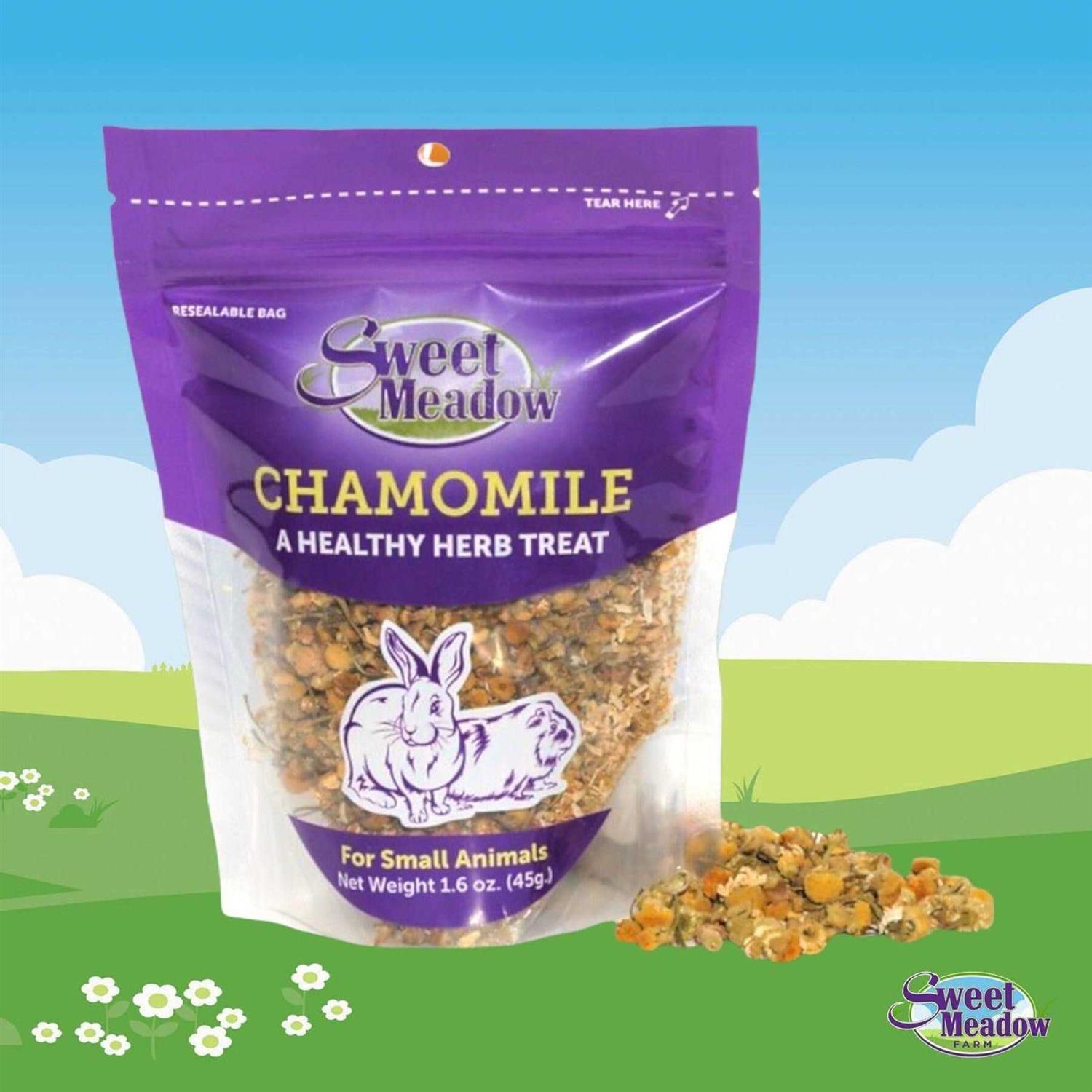 Sweet Meadow Farm Chamomile Healthy Herb Small Animal Treat - Image 5
