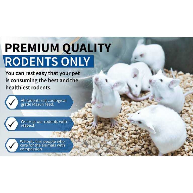 MiceDirect Frozen Mice Feeders Large Mice Fuzzies & Mice Hoppers Snake Food Combo Pack, 150 Count - Image 5