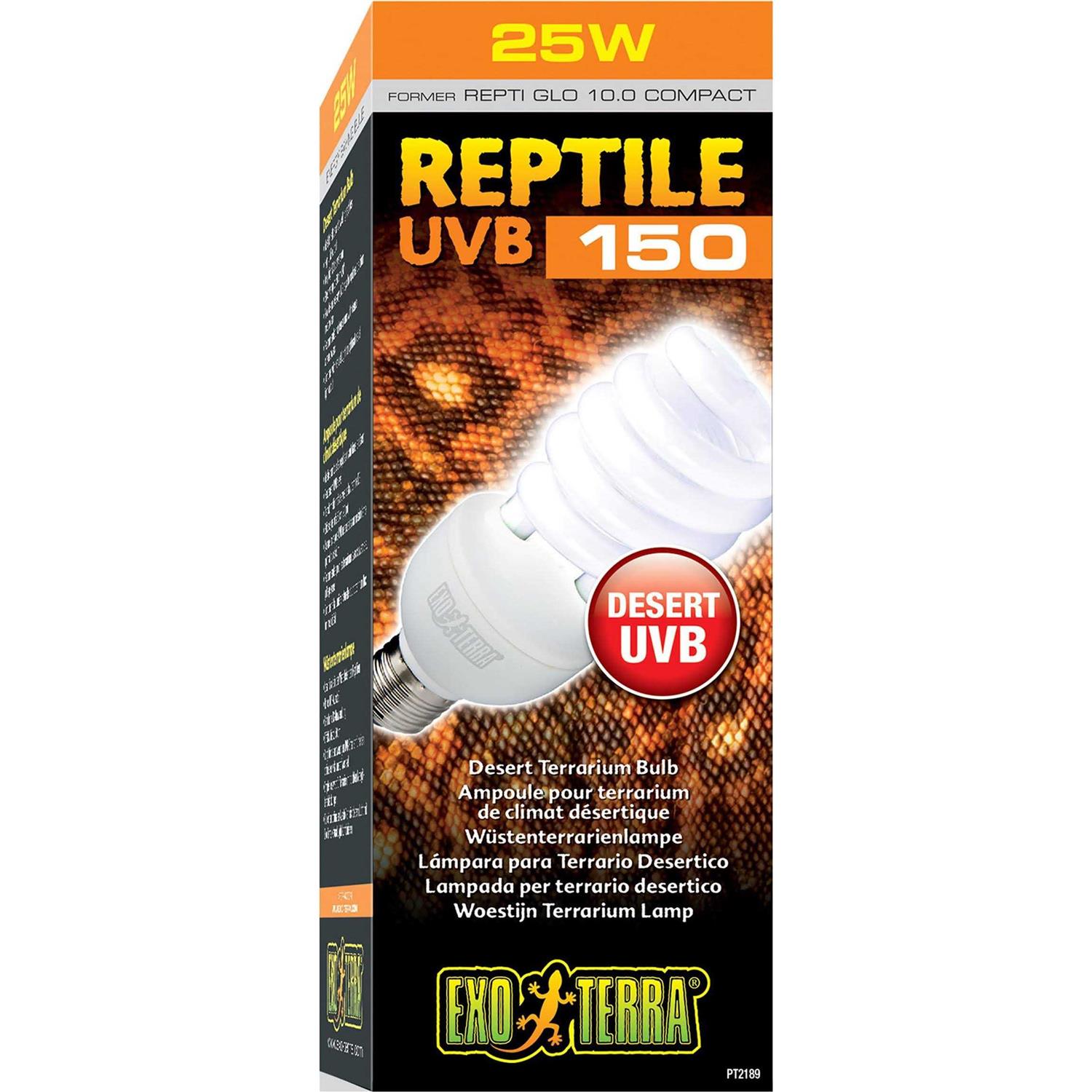 Exo Terra Reptile UVB 150 Desert Terrarium Bulb - Image 5
