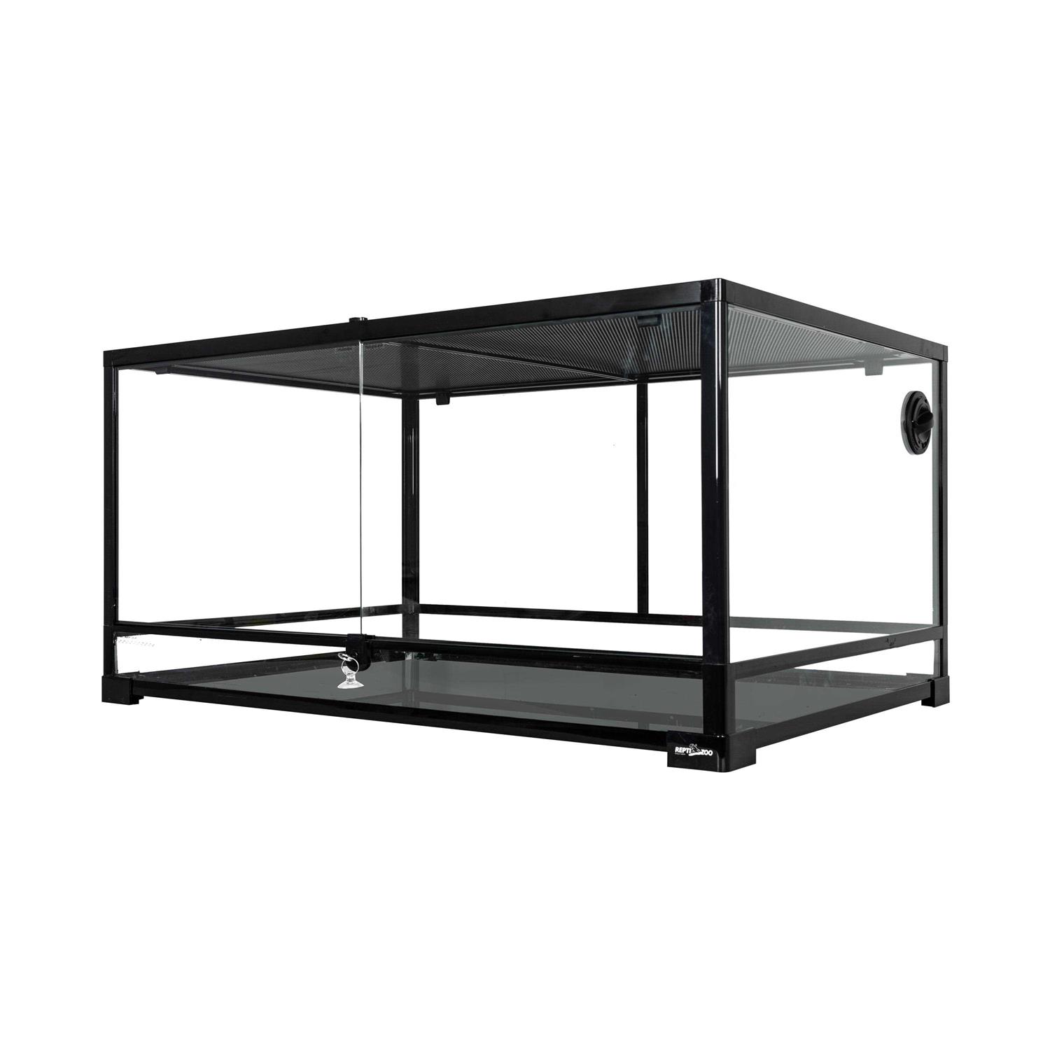 REPTIZOO 36 x 24 x 18 in. Reptile Glass Deep Terrarium with Double Hinge Door - Image 3
