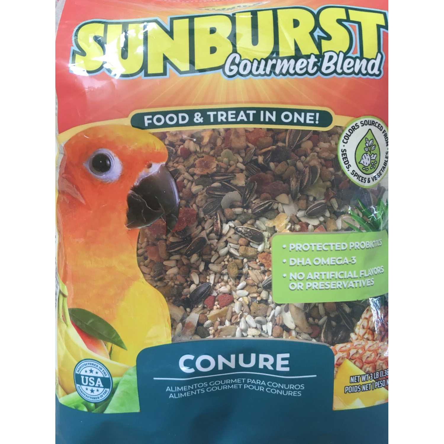 Higgins Sunburst Conure Food - Image 5