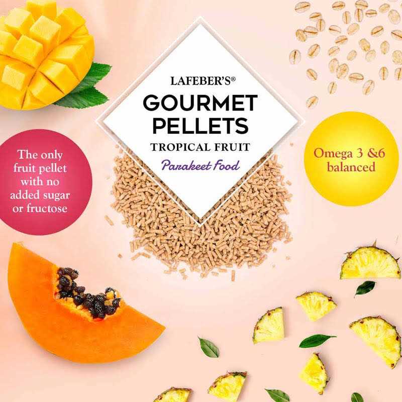 Lafeber Gourmet Pellets Tropical Fruit Bird Food - Image 5