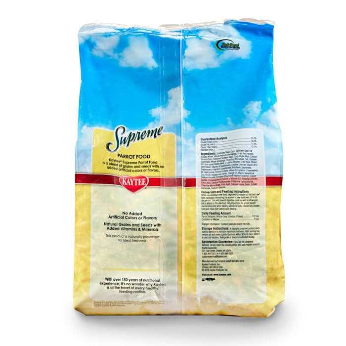 Kaytee Supreme Parrot Food - Image 3