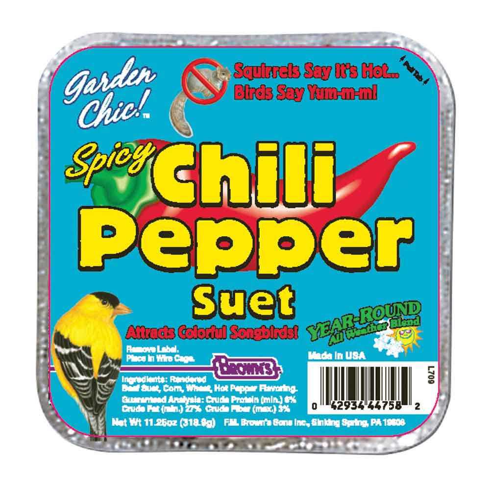 Brown's Garden Chic Bird Food Spicy Pepper Suet - Image 3