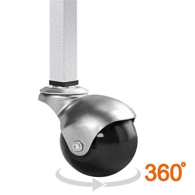 Yaheetech Rolling Metal Parrot Cage with Playtop - Image 4