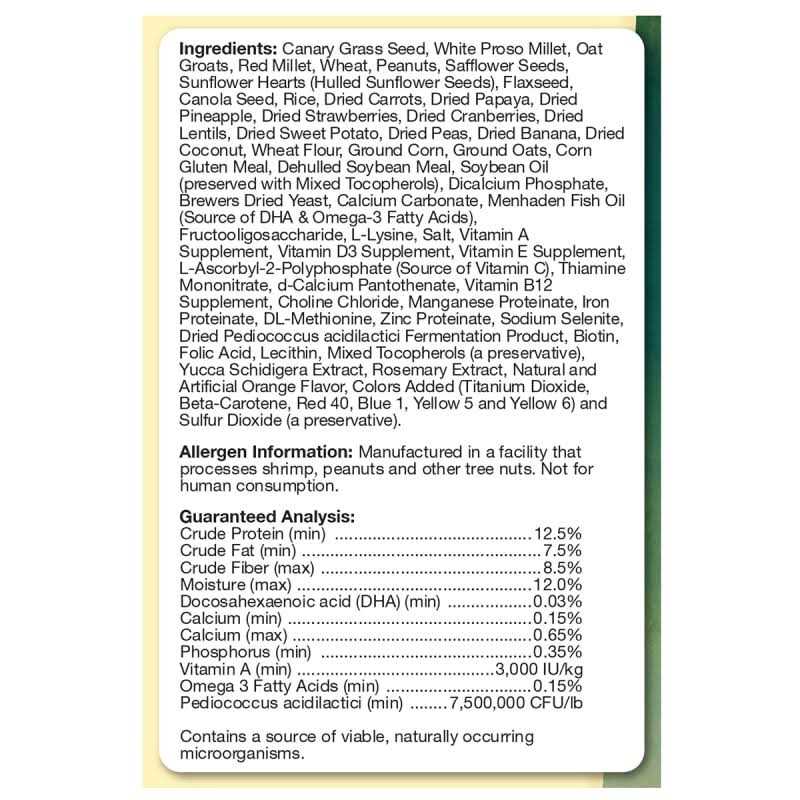 Brown's Tropical Carnival Parakeet Food - Image 3